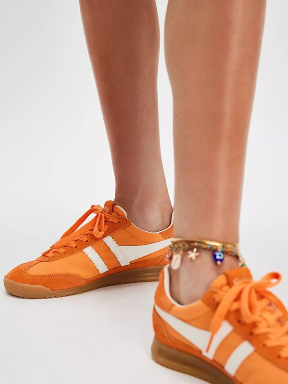 Gola Firefly Sneakers Clementine/Coral Rose Tennis Shoes Women's Size 7 - Picture 10 of 11